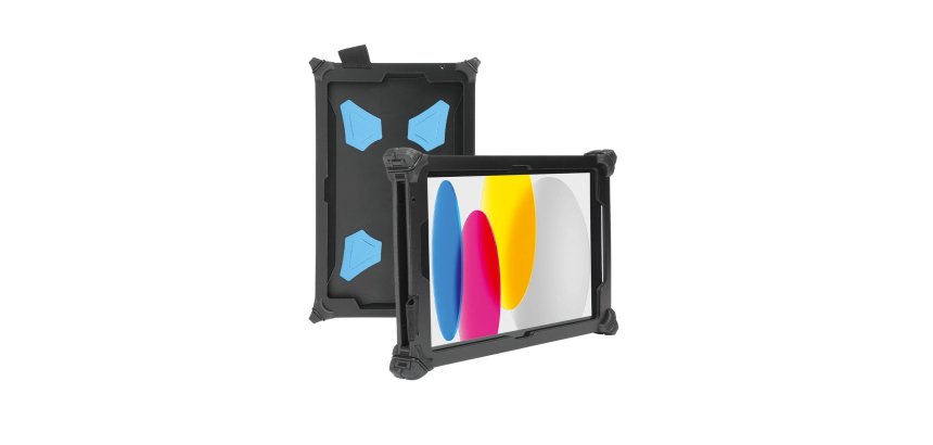 Mobilis 050056 funda para tablet 27,7 cm (10.9") Antigolpes Negro