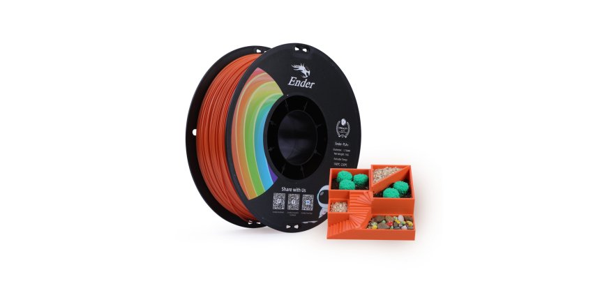 Filament 3D Creality PLA+ 1,75 mm Orange 1 kg