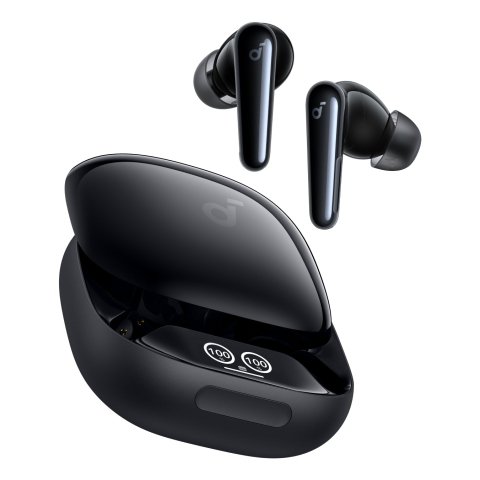 Soundcore Liberty 4 Pro Auriculares True Wireless Stereo (TWS) Dentro de oído Llamadas/Música/Deporte/Uso diario USB Tipo C Bluetooth Negro
