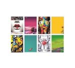 Blasetti 7068 writing notebook A4 20 sheets Assorted colours