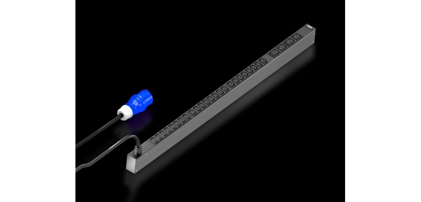 Rittal 7979.115 unità di distribuzione dell'energia (PDU) 28 presa(e) AC Nero