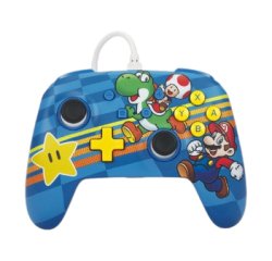 PowerA Enhanced Wired Controller Multicolore USB Gamepad Nintendo Switch, Nintendo Switch OLED