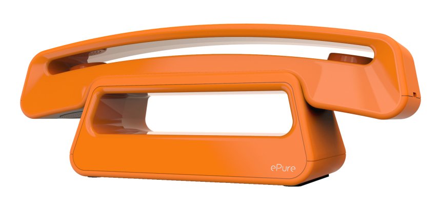 Alcatel ePure#3 Iconic DECT telephone Caller ID Orange