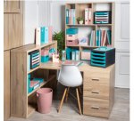 Chemise à élastiques 3 rabats carte lustrée 400g/m2 Skandi