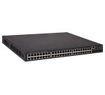 HPE FlexNetwork 5130 48G PoE+ 4SFP+ (370W) EI Géré L3 Gigabit Ethernet (10/100/1000) Connexion Ethernet, supportant l'alimentation via ce port (PoE) 1U Noir