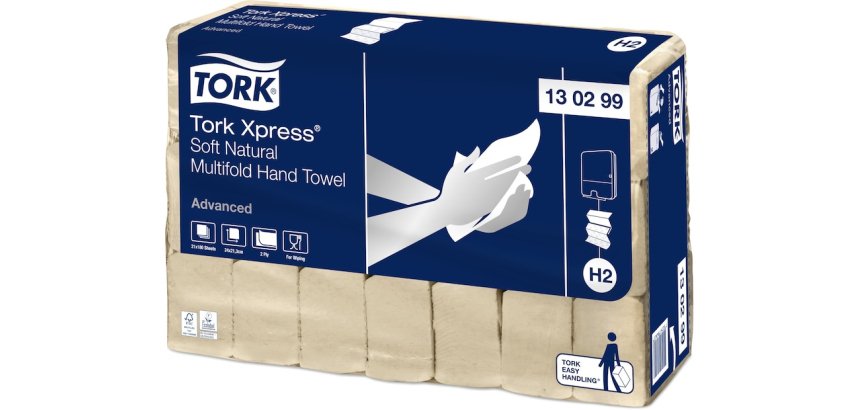 TORK Xpress Essuie-mains interfolié, 213x240mm, pliage en Z