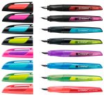 Stylo plume EASYbuddy M, droitiers, noir/citron vert