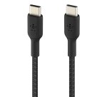 Belkin BoostCharge câble USB USB 2.0 0,15 m USB C 60 W Noir