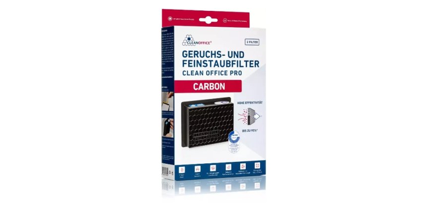 CleanOffice 16/840.40.40 printer/scanner spare part/accessory Filtre de sortie 2 pièce(s)