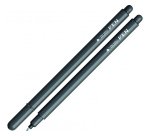 Tratto Pen fineliner Fine Anthracite 12 pc(s)