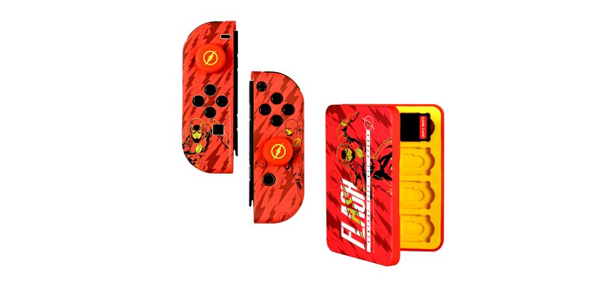 Blade Gaming Switch Combo Pack Flash, Hard Case + Grips + Game Case