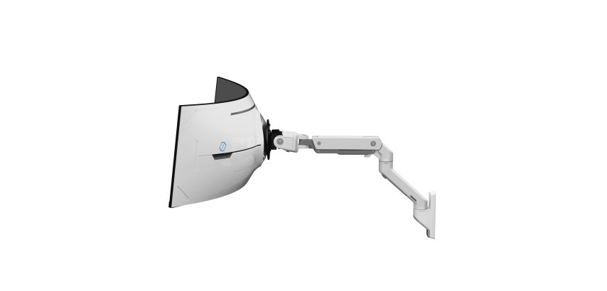Ergotron HX Series HX ARM WITH VERY HEAVY DUTY PIVOT WALL 144,8 cm (57") Parete