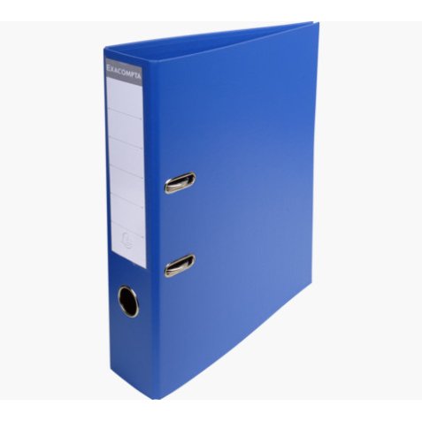 Classeur à levier PVC dos de 70mm Bleu foncé