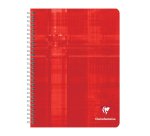 Cahier clairefontaine papier vélin velouté couverture pelliculée reliure intégrale a5+ 17x22cm 100 pages 90g 5x5mm