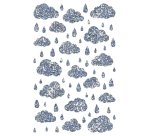 Gommette holographique maildor10,5x16cm design assortis coloris argent sachet 20 planches 1065 unites