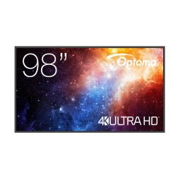 Optoma N3981K Écran plat de signalisation numérique 2,49 m (98") LED Wifi 500 cd/m² 4K Ultra HD Noir Android 11 24/7