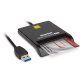 Hamlet HUSCR-A30 lettore di card readers Interno USB USB tipo A Nero