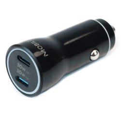 Mobilis 020022 chargeur d'appareils mobiles Smartphone, Tablette Noir Allume-cigare Auto