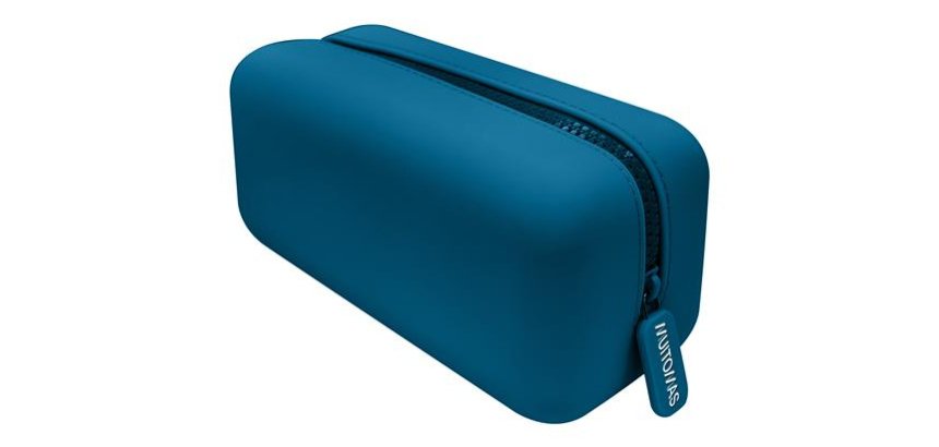 Muitomas Astuccio in silicone XL blu ottanio