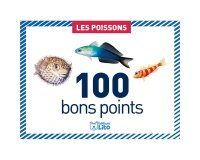Bon point éditions lito les poissons texte pédagogique au verso 61x82mm boîte 100 unités