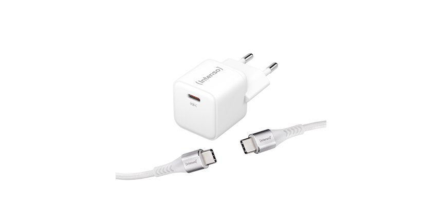 Intenso 7803042 mobile device charger Universal White AC Fast charging Indoor