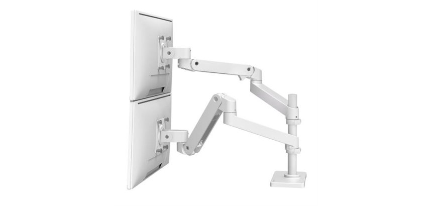 Ergotron LX Pro Series 45-690-290 support d'écran plat pour bureau 68,6 cm (27") Blanc