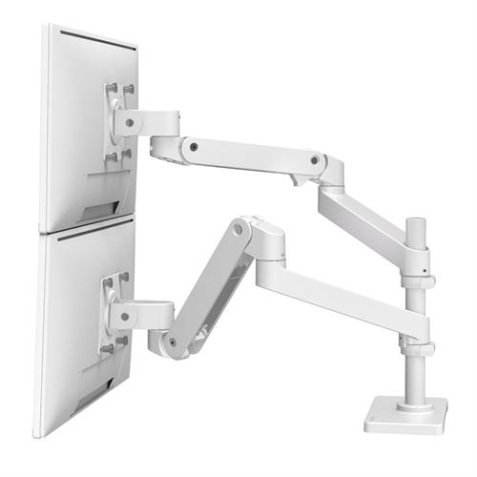 Ergotron LX Pro Series 45-690-290 support d'écran plat pour bureau 68,6 cm (27") Blanc