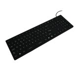 MCL ACK-729/N clavier Universel USB + PS/2 AZERTY Français Noir