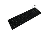 MCL ACK-729/N clavier Universel USB + PS/2 AZERTY Français Noir