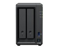 Synology DP320 serveur de stockage NAS Bureau R1600 8 Go 16 To Noir