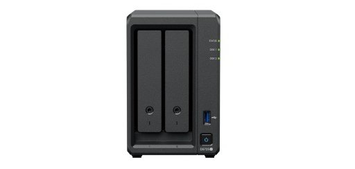 Synology DP320 serveur de stockage NAS Bureau R1600 8 Go 16 To Noir
