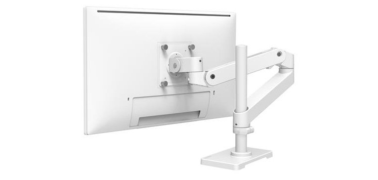 Ergotron LX Pro Series 45-695-290 flat panel bureau steun 86,4 cm (34") Wit