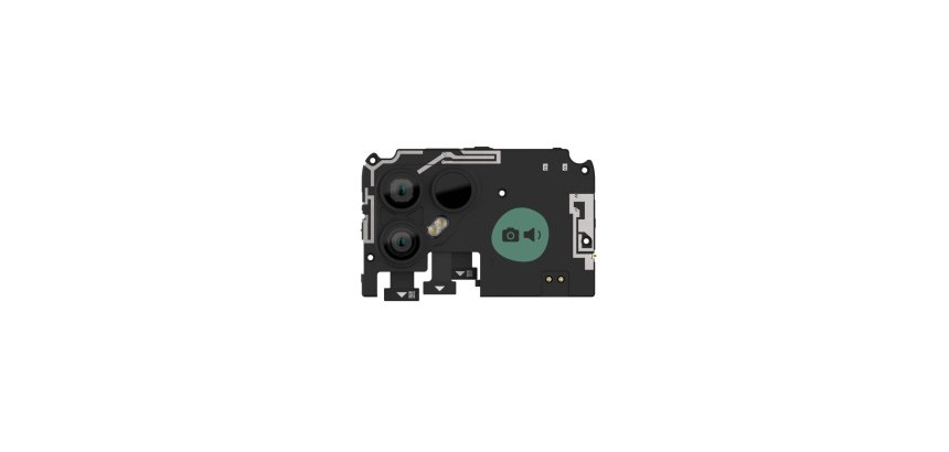Fairphone F4CAMR-1ZW-WW1 pièce de rechange de téléphones mobiles Module caméra arrière Noir