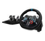 Logitech G 991-000539 mando y volante Aluminio, Negro USB Volante + Pedales + Auriculares PC, PlayStation 4, PlayStation 5, Playstation 3