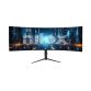 Nilox NXM49CRVDC pantalla para PC 124,5 cm (49") 5120 x 1440 Pixeles Dual QHD LED Negro