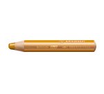 Crayon stabilo woody 3 in 1 multi-talents coloris or
