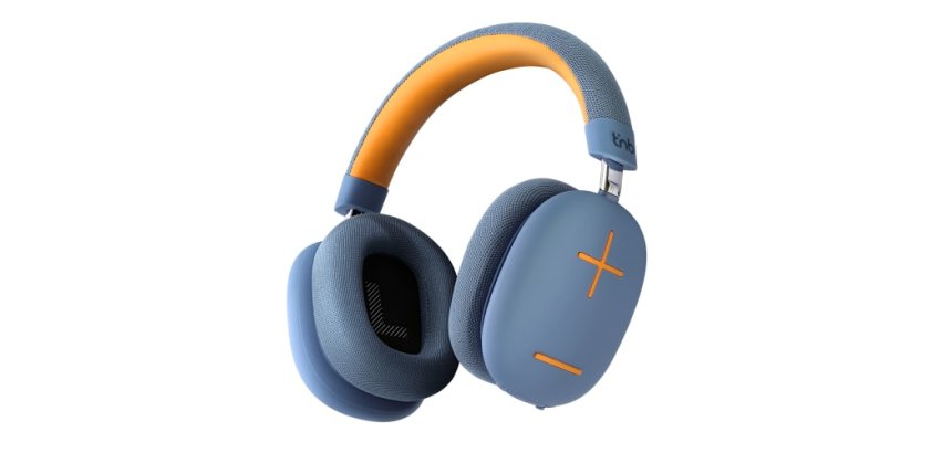 T'nB BOUNCE MAX Casque Avec fil &sans fil Arceau Appels/Musique Bluetooth Bleu, Orange