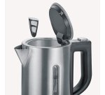 Mini bouilloire WK 3647, noir/acier inoxydable