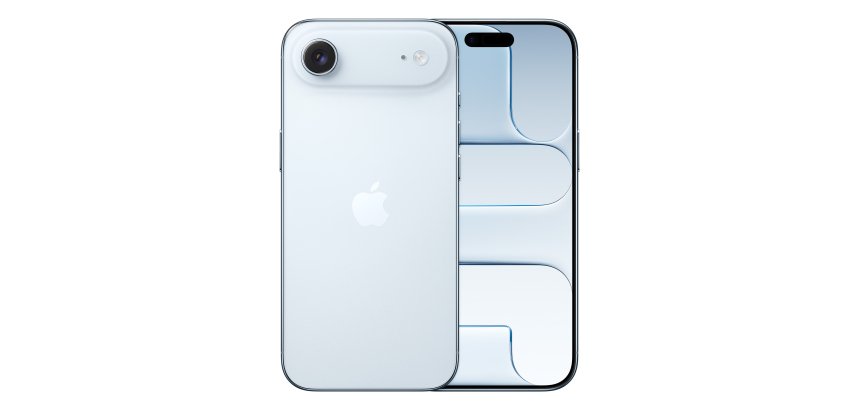 Apple iPhone Air 16,5 cm (6.5") Double SIM iOS 26 5G USB Type-C 256 Go Bleu