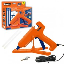 Pistolet colle cléopâtre cléo gun max + 2 bâtons de colle cléo stick max 11mm