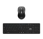 Port Designs 900907RUK clavier Souris incluse Maison Bluetooth Anglais britannique Noir