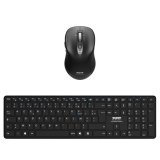 Port Designs 900907RFR clavier Souris incluse Maison Bluetooth AZERTY Français Noir