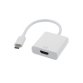 Adaptateur USB 3.1 Type-C Mâle / HDMI Femelle 15cm Blanc 590478