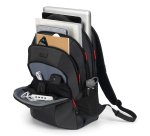 DICOTA D32119-RPET sac à dos Sac à dos normal Noir, Rouge Polyester, Polyéthylène téréphtalate recyclé (rPET)