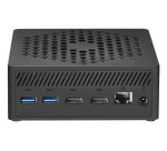 Chip PC CUBEX S Intel® Core™ i5 i5-1235U 8 Go DDR4-SDRAM 256 Go SSD Windows 11 Pro Mini PC Station de travail Noir