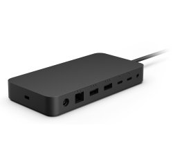 Microsoft Surface Thunderbolt 4 Dock Alámbrico Negro