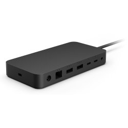 Microsoft WKN-00002 station d'accueil Avec fil Thunderbolt 4 Noir