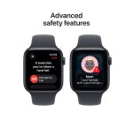 Apple Watch SE (3nd generation) SE 3 GPS 44mm Midnight Aluminium Case with Midnight Sport Band - S/M