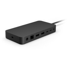 Microsoft Surface Thunderbolt 4 Dock Alámbrico Negro