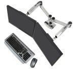 Ergotron LX Series 45-245-026 flat panel bureau steun 68,6 cm (27") Zilver